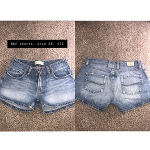 BKE jean shorts